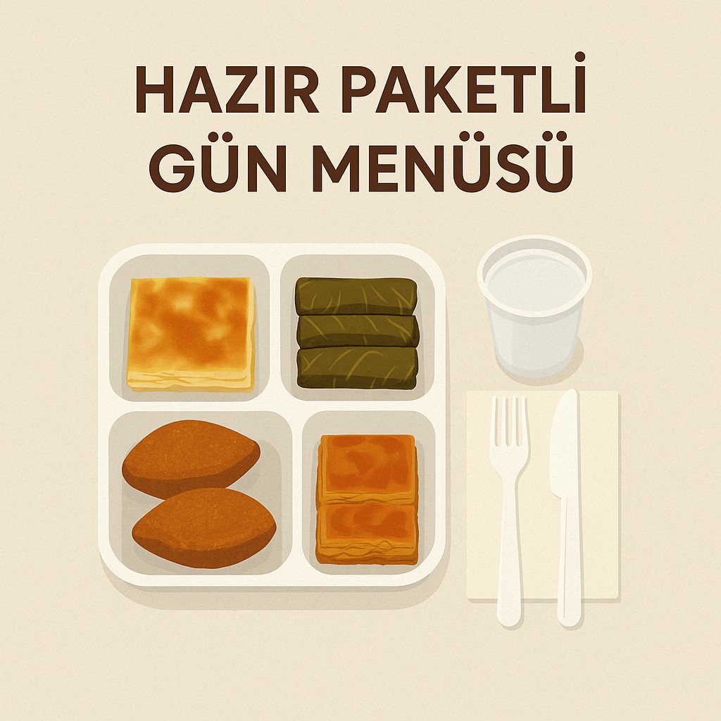 Hazır Paketli Gün Menüsü